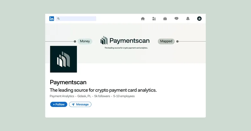 Paymentscan LinkedIn page