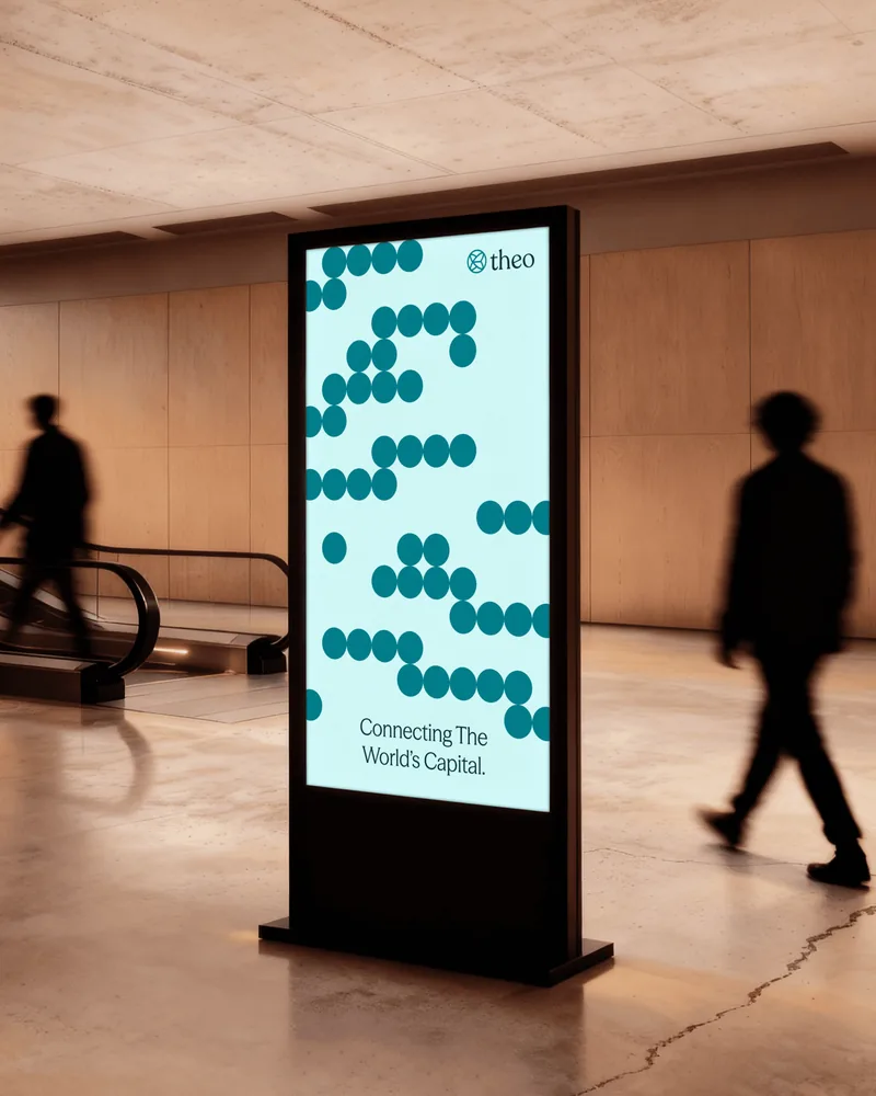 Theo visual identity, brand imagery