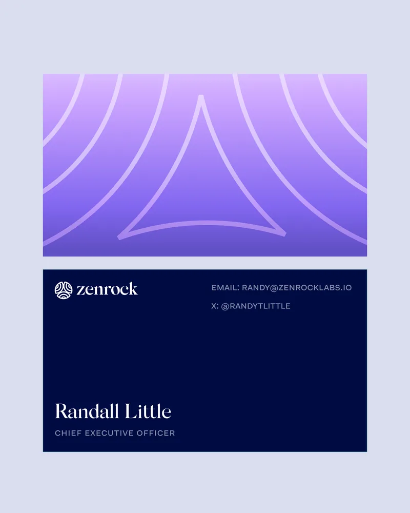 Zenrock visual identity, brand imagery
