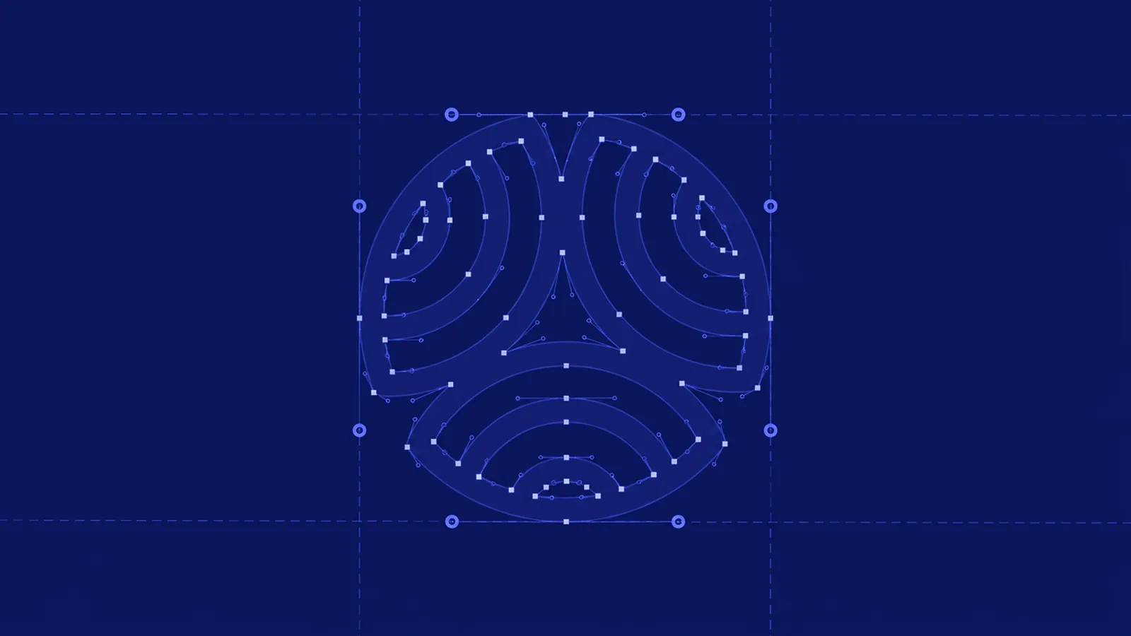 Zenrock symbol drawn on its construction grid
